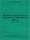 Himpunan Keputusan Sidang Dan Presidium KWI 1991-1999