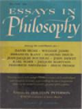 Essays In Philosophy / Houston Peterson (Edited)