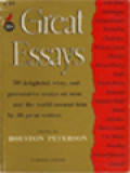 Great Essays / Houston Peterson (Edited)