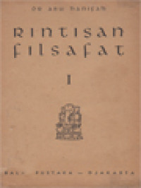 Rintisan Filsafat I: Filsafat Barat Ditilik Dengan Djiwa Timur