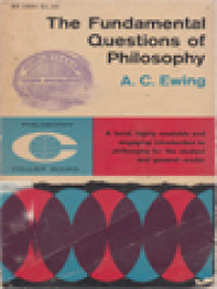 Image of The Fundamental Questions Of Philosophy