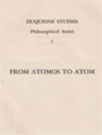 From Atomos To Atom: The History Of The Concept Atom