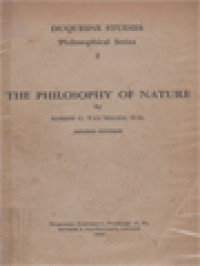 The Philosophy Of Nature