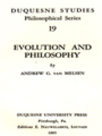 Evolution And Philosophy