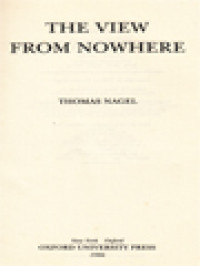 Image of The View From Nowhere