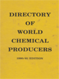 Image of Dictionary Of World Chemical Producers 1980/81 Edition