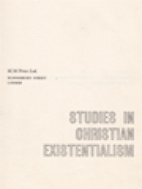 Studies In Christian Existentialism