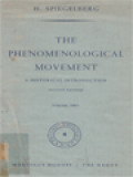 The Phenomenological Movement: A Historical Introduction II