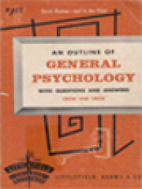 An Outline Of General Psychology: With Questions And Answers