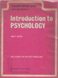 Schaum's Outline Of Theory And Problems Of Introduction To Psychology