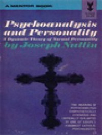 Image of Psychoanalysis And Personality: A Dynamic Theory Of Normal Personality
