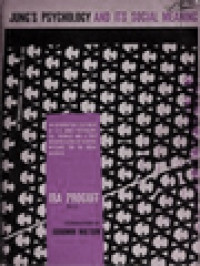 Image of Jung's Psychology And Its Social Meaning