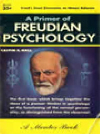 A Primer Of Freudian Psychology