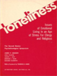 Image of Loneliness: Issues Of Emotional Living In An Age Of Stress For Clergy And Religious / James P. Madden (Edited)