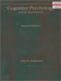 Image of Cognitive Psychology And Its Implications