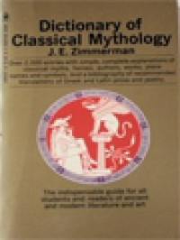 Image of Dictionary Of Classical Mythology