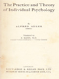 The Practice And Theory Of Individual Psychology