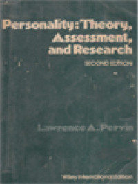 Image of Personality: Theory, Assessment, And Research