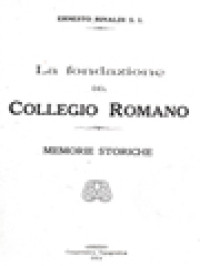 Image of La Fondazione Del Collegio Romano: Memorie Storiche