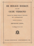 De Heilige Boeken Van Het Oude Verbond VII: De Kleine Profeten