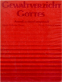 Image of Gewaltverzicht Gottes: Anstoß zu Einem Lernprozeß