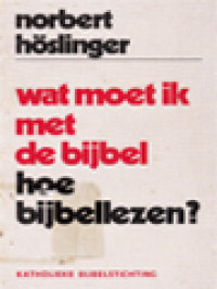 Image of Wat Moet Ik Met De Bijbel: Hoe Bijbellezen?