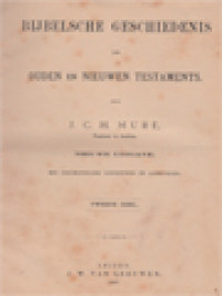 Image of Bijbelsche Geschiedenis Des Ouden En Nieuwen Testaments IV