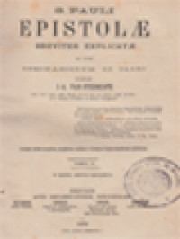 Image of S. Pauli Epistolae Breviter Explicatae II