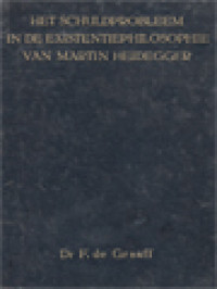 Image of Het Schuldprobleem In De Existentiephilosophie Van Martin Heidegger