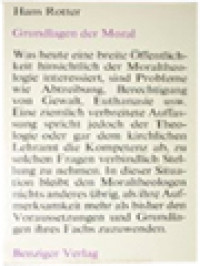 Image of Grundlagen Der Moral: Überlegungen Zu Einer Moraltheologischen Hermeneutik