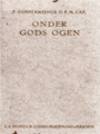 Image of Onder Gods Ogen: Geestelijke Lezingen Voor De Rijpende Jeugd