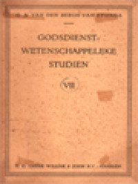 Godsdienst Wetenschappelijke Studiën VII