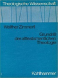 Image of Grundriß Der Alttestamentlichen Theologie