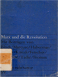 Image of Marx Und Die Revolution