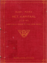 Image of Het Kapitaal I (IV-V) De Kapitalistische Produktie