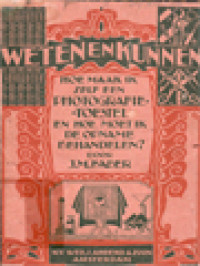 Image of Hoe Maak Ik Zelf Een Photografie Toestel En Hoe Moet Ik De Opnamen Behandelen?