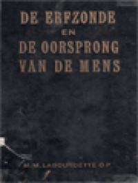 De Erfzonde En De Oorsprong Van De Mens