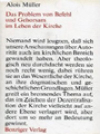 Image of Das Problem Von Befehl Und Gehorsam Im Leben Der Kirche: Eine Pastoraltheologische Untersuchung