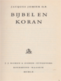 Image of Bijbel En Koran