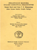 Perantauan Manusia Dalam Cakrawala Religiositas, Resepsi Novel-Novel Karya Y.B. Mangunwijaya Dalam Sorotan Estetika Filosofis-Teologis