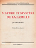 Nature Et Mystère De La Famille