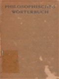 Philosophisches Worterbuch