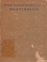Image of Philosophisches Worterbuch