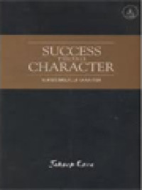 Success Through Character (Sukses Melalui Karakter)