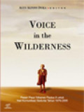 Voice In The Wilderness: Pesan Paus Yohanes Paulus II Untuk Hari Komunikasi Sedunia Tahun 1979-2005