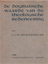 De Dogmatische Waarde Van De Theologische Redeneering