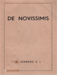 Image of De Novissimis