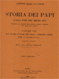 Image of Storia Dei Papi, Dalla Fine Del Medio Evo VIII: Pio V 1566-1572