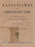 Katechismus Of Christelijke Leer: Apostolische Vicariaten En Prefecturen Van Nederlands Indië