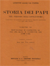 Storia Dei Papi, Dalla Fine Del Medio Evo XV: Dall'elezione Di Clemente XI, Sino Alla Morte Di Clemente XII (1700-1740)